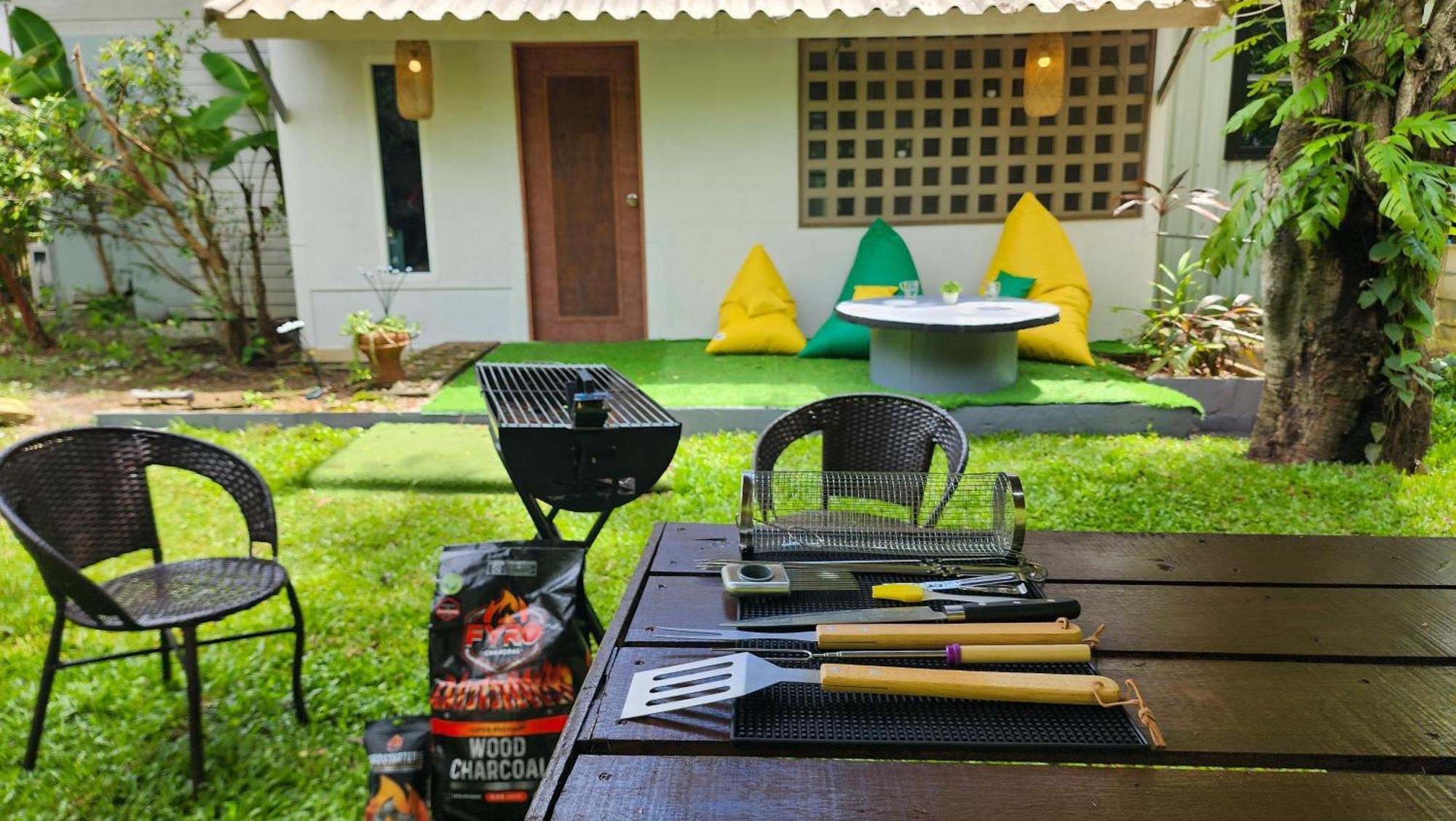 Green Paradise With Private And Front Yard Thongsala Exterior photo